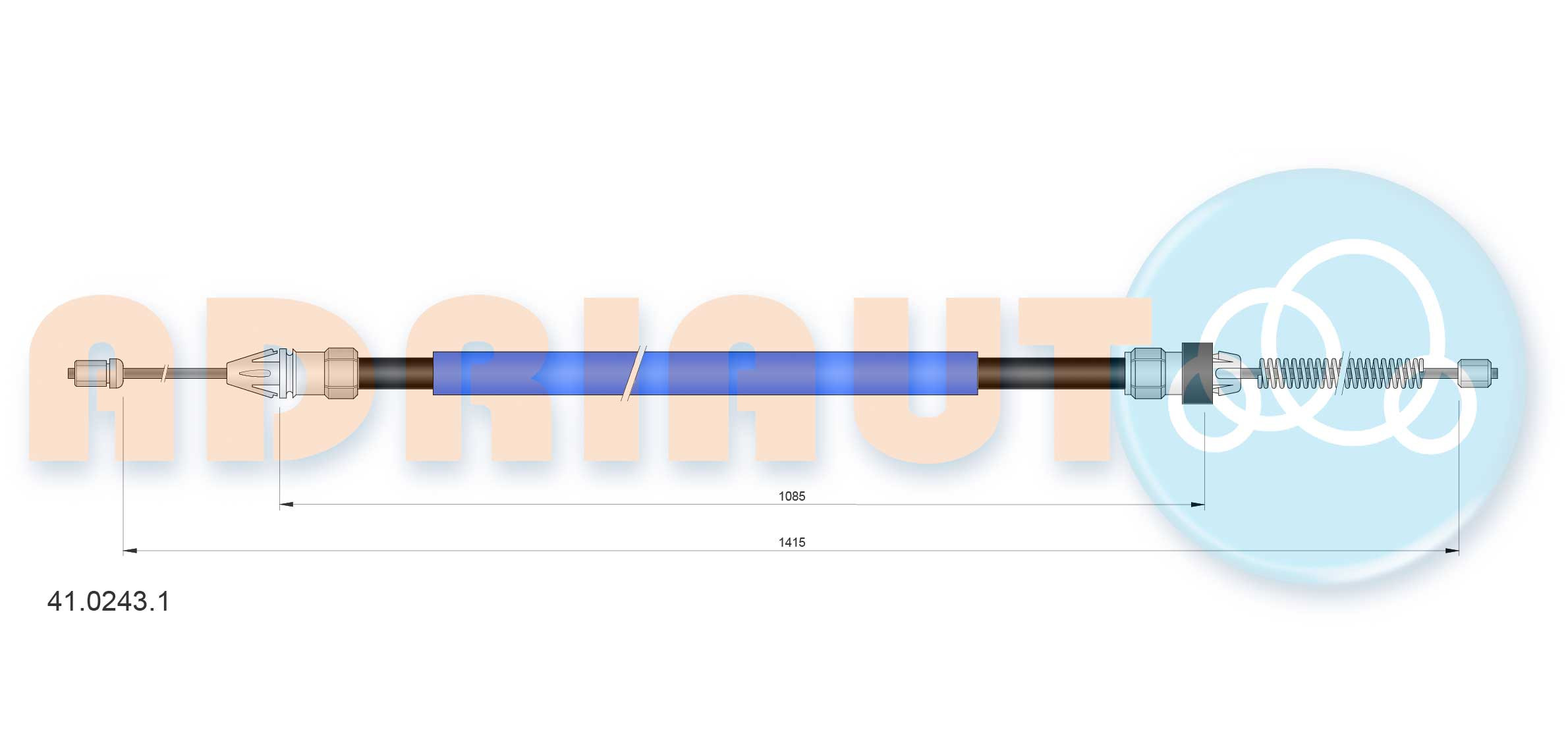 ADRIAUTO Seilzug, Feststellbremse