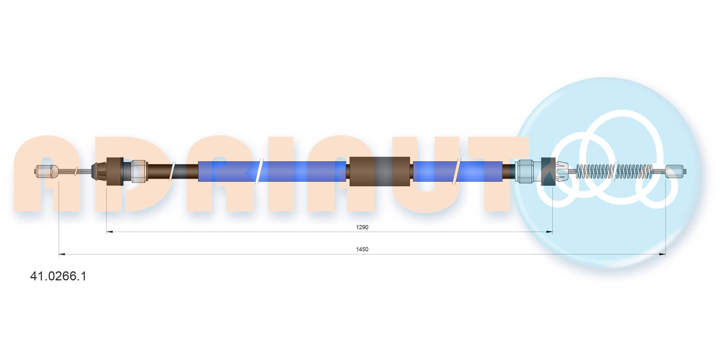 ADRIAUTO Seilzug, Feststellbremse