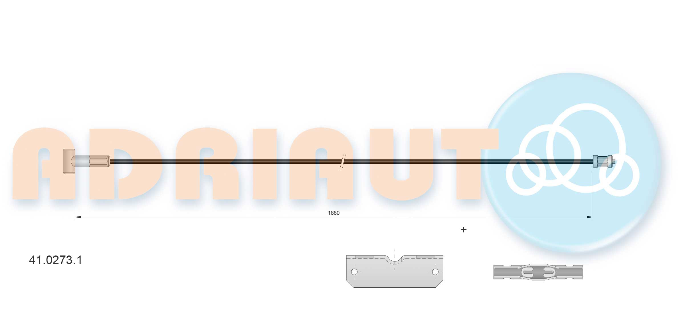 ADRIAUTO Seilzug, Feststellbremse