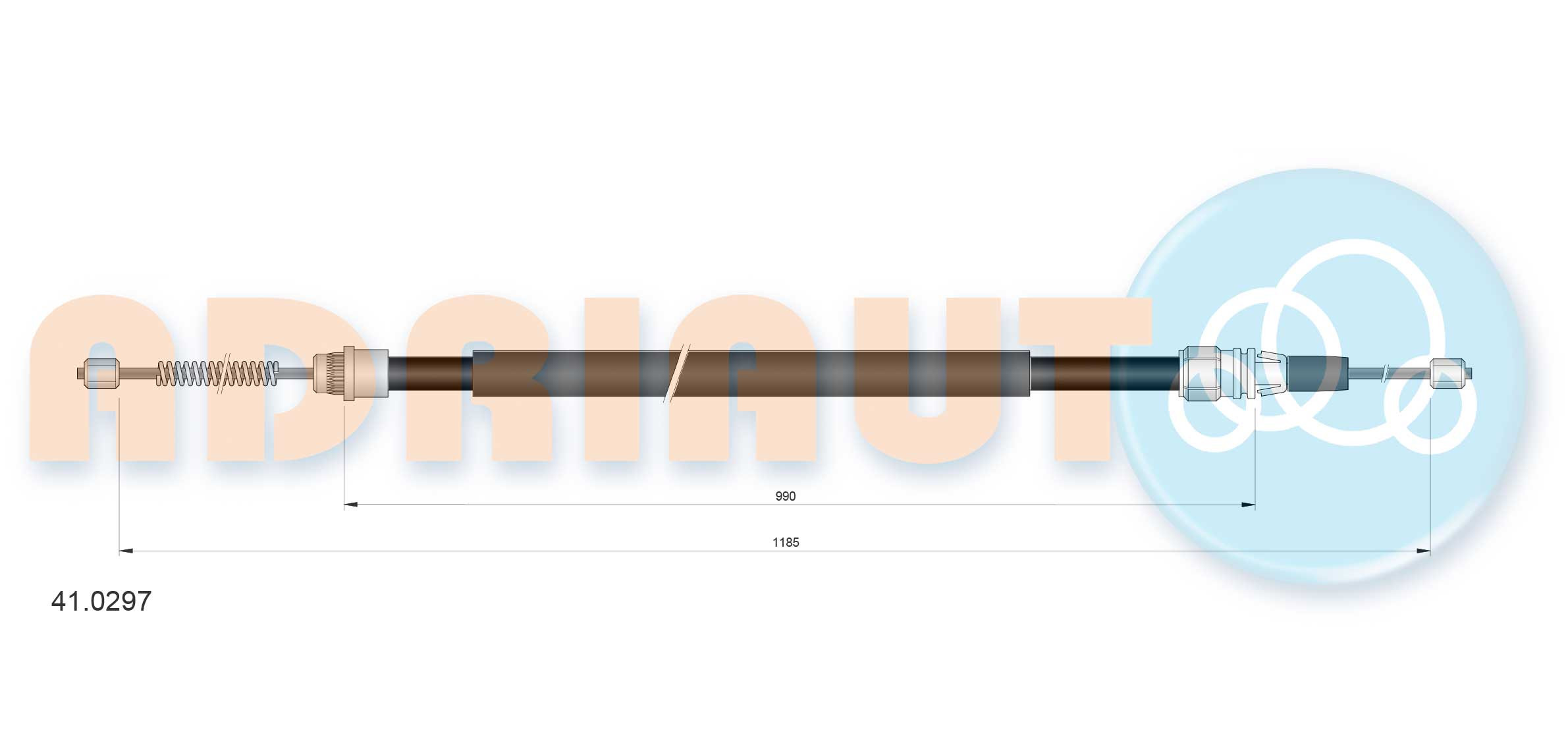 ADRIAUTO Seilzug, Feststellbremse