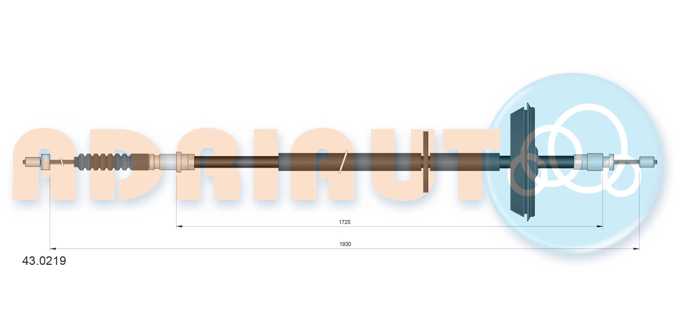 ADRIAUTO Seilzug, Feststellbremse