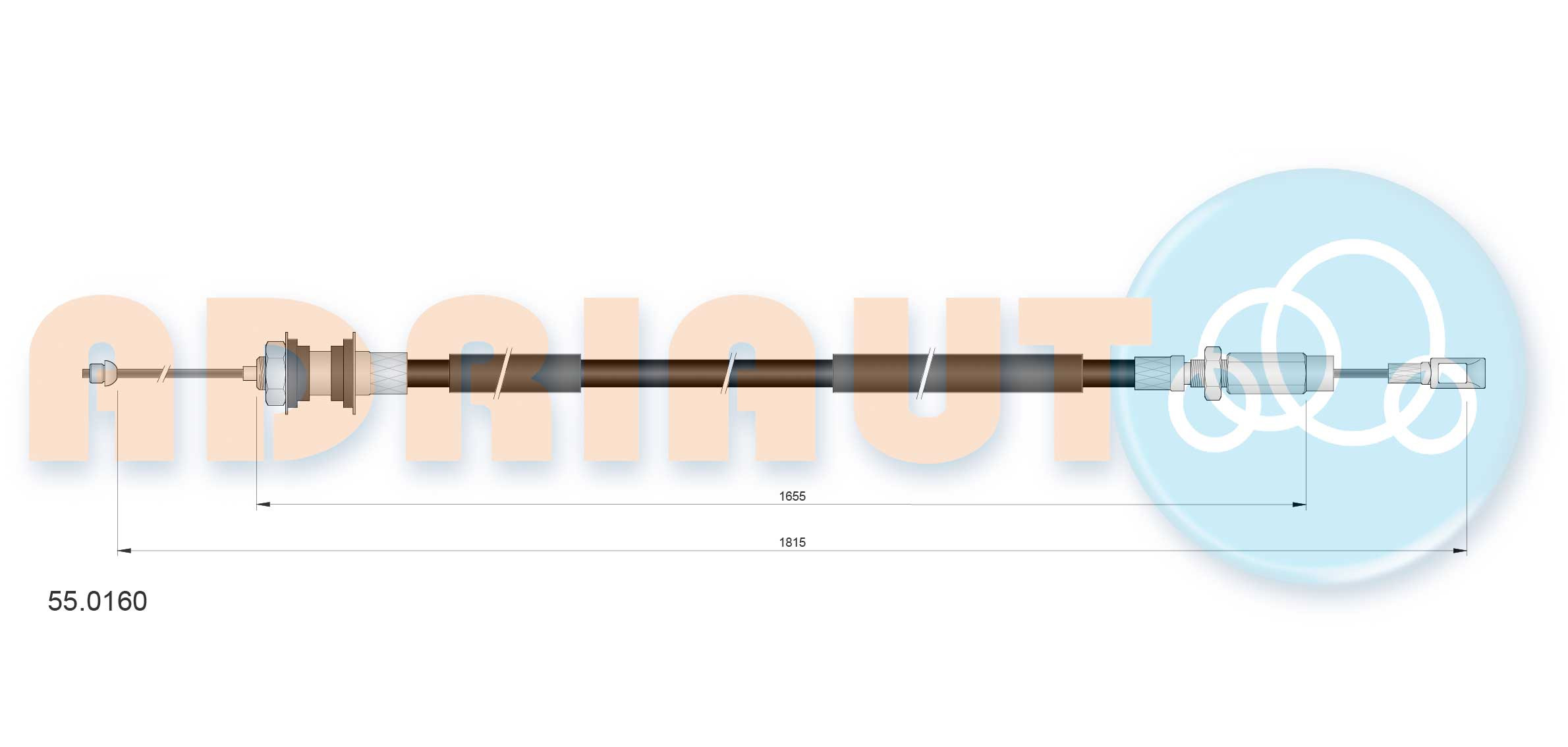 ADRIAUTO Seilzug, Kupplungsbetätigung