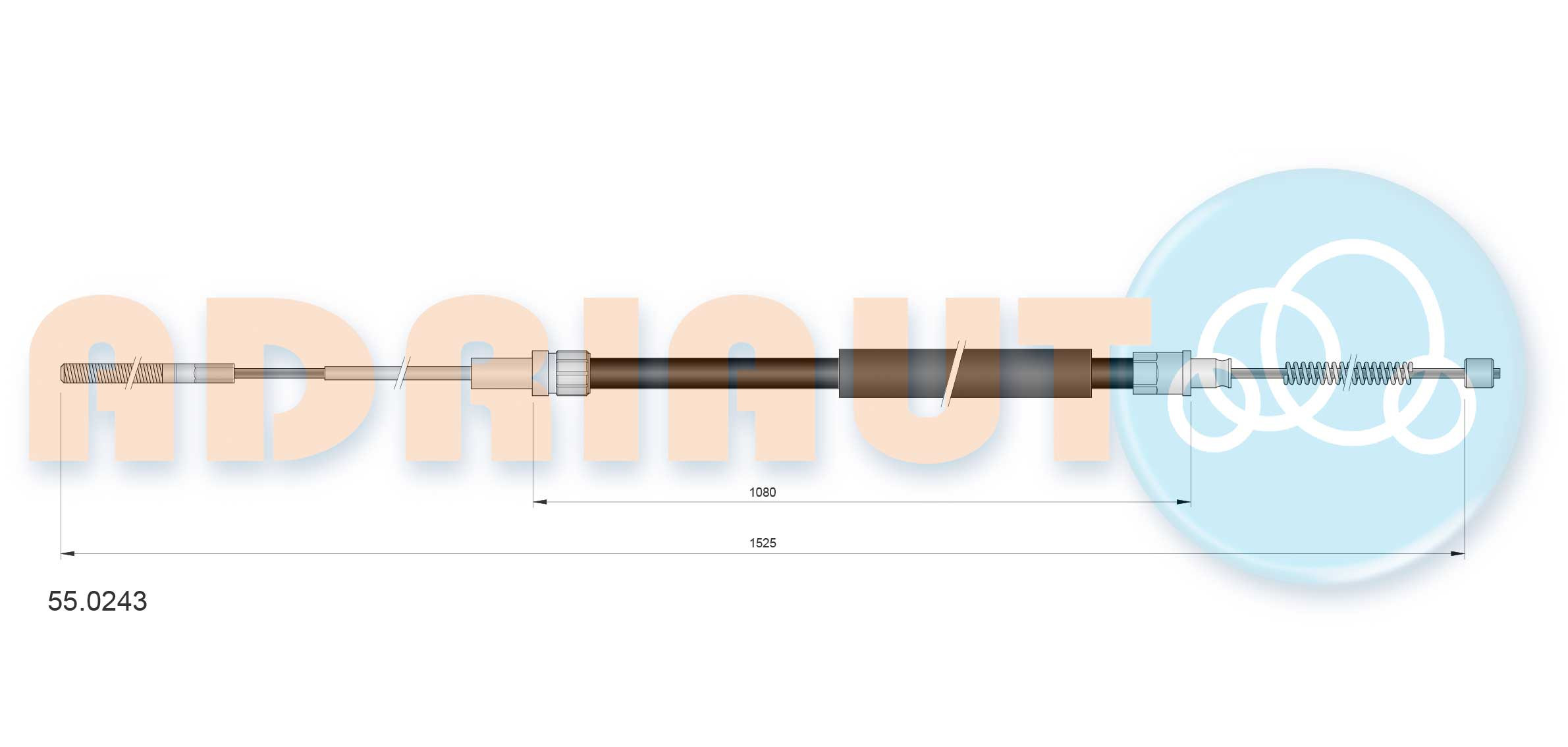 ADRIAUTO Seilzug, Feststellbremse