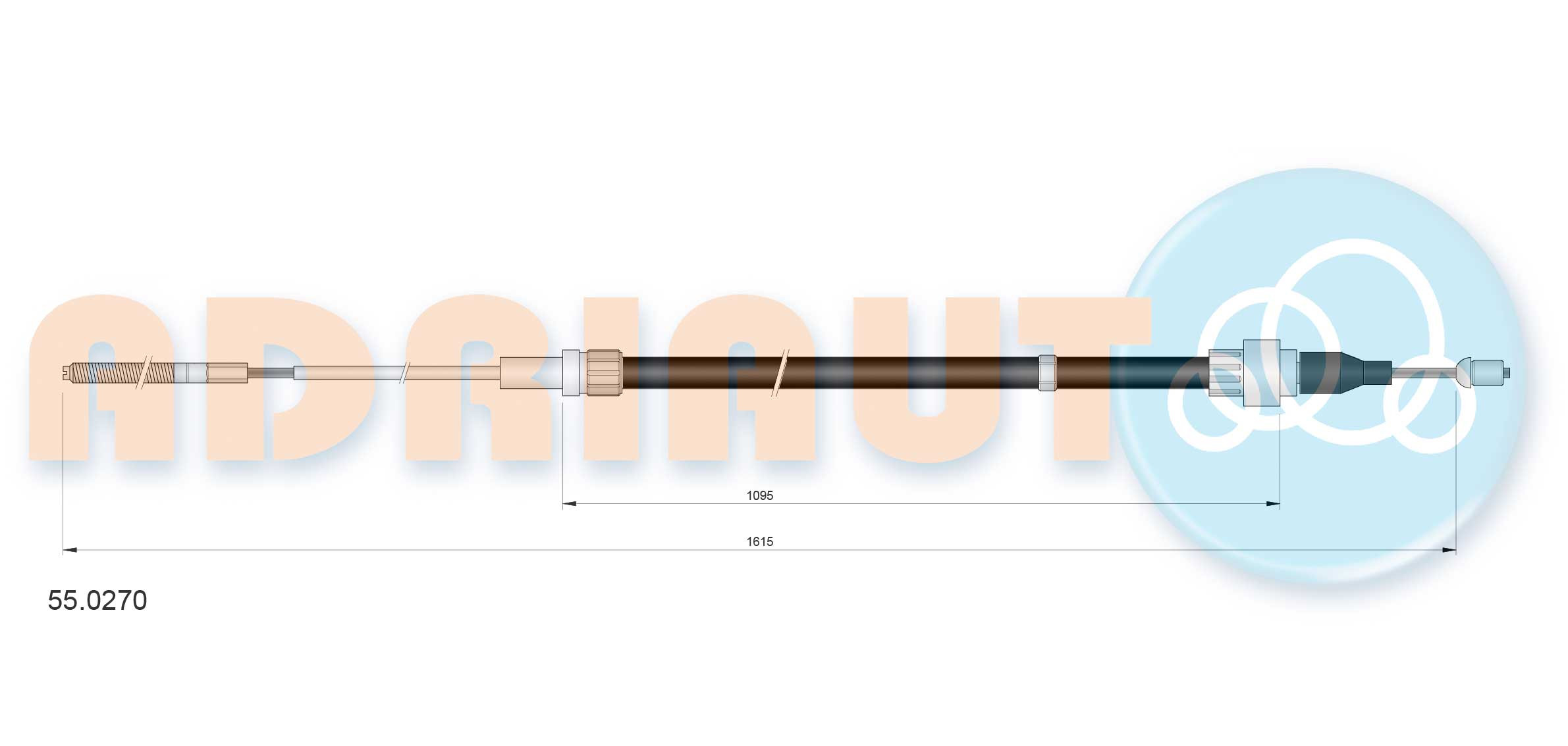 ADRIAUTO Seilzug, Feststellbremse