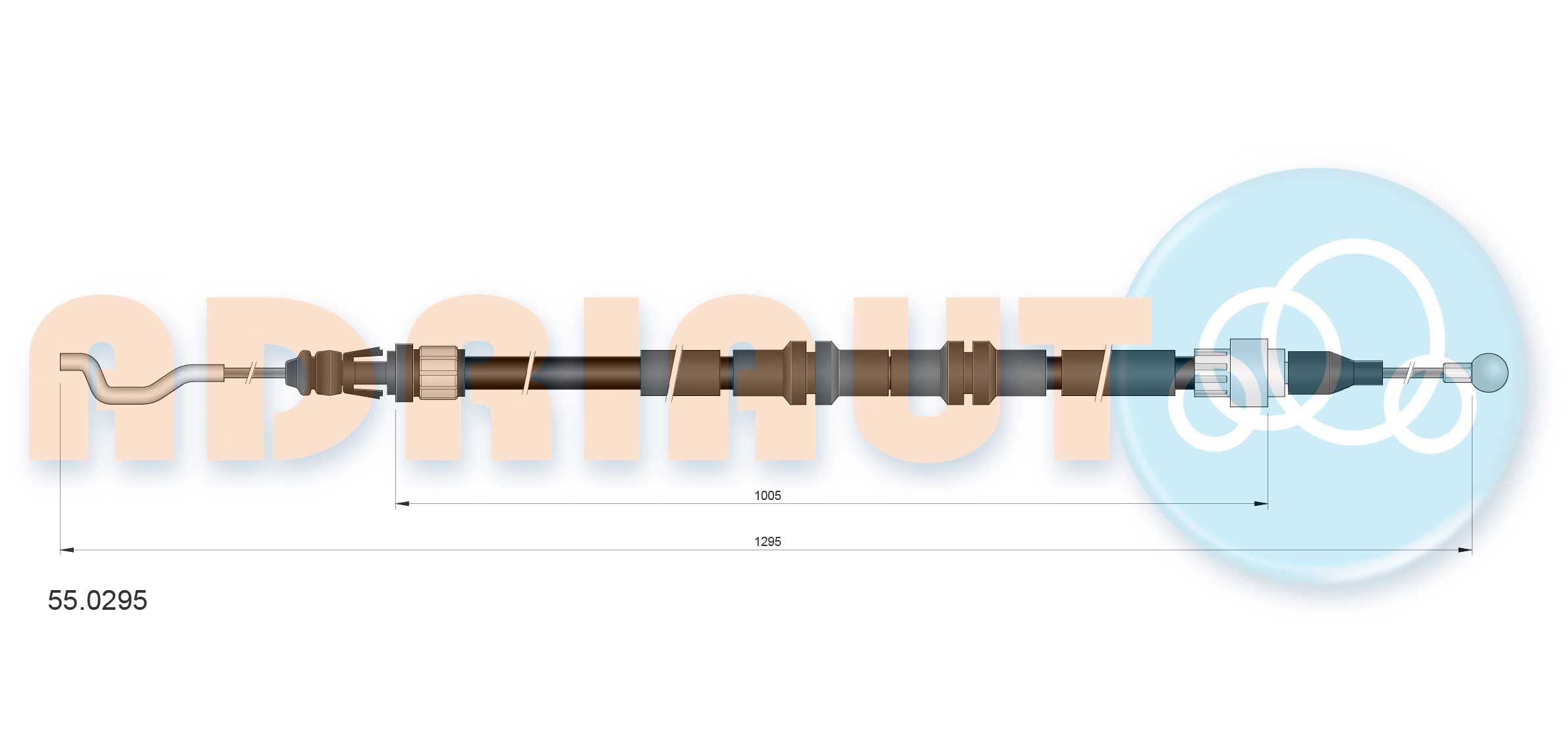 ADRIAUTO Seilzug, Feststellbremse