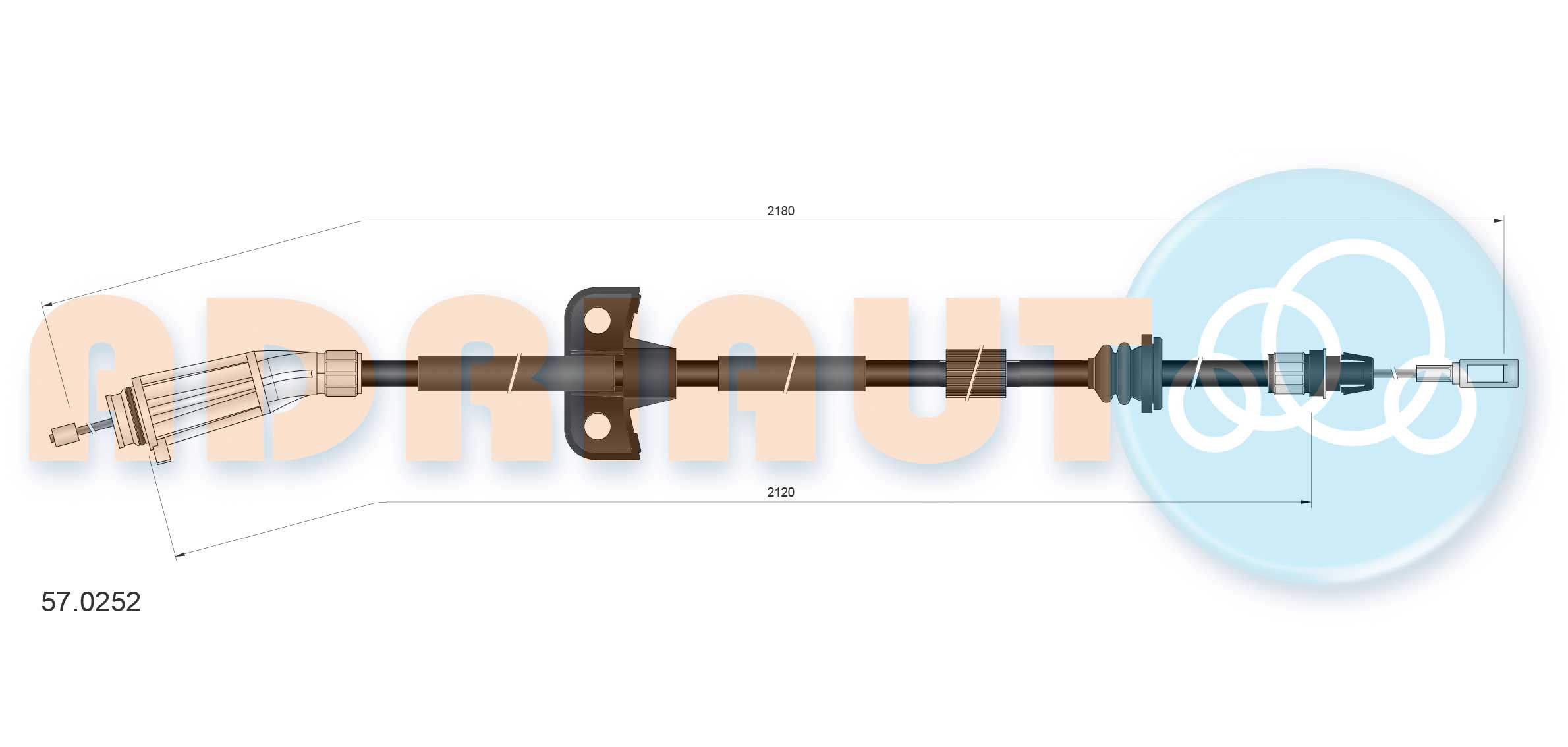 ADRIAUTO Seilzug, Feststellbremse