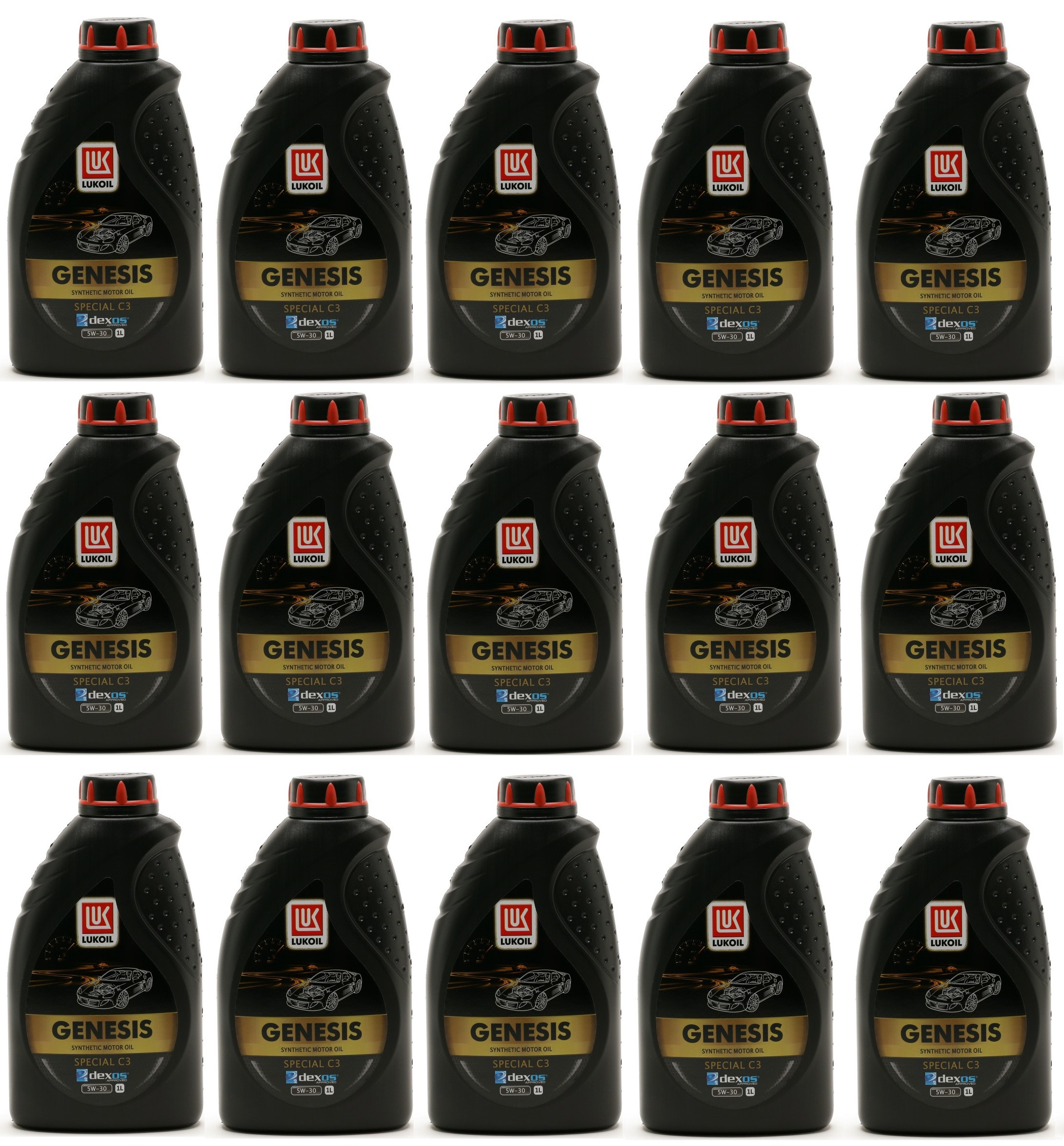 Lukoil Genesis special C3 5W-30 Motoröl 15x 1l = 15 Liter - SAE 5W-30 ...