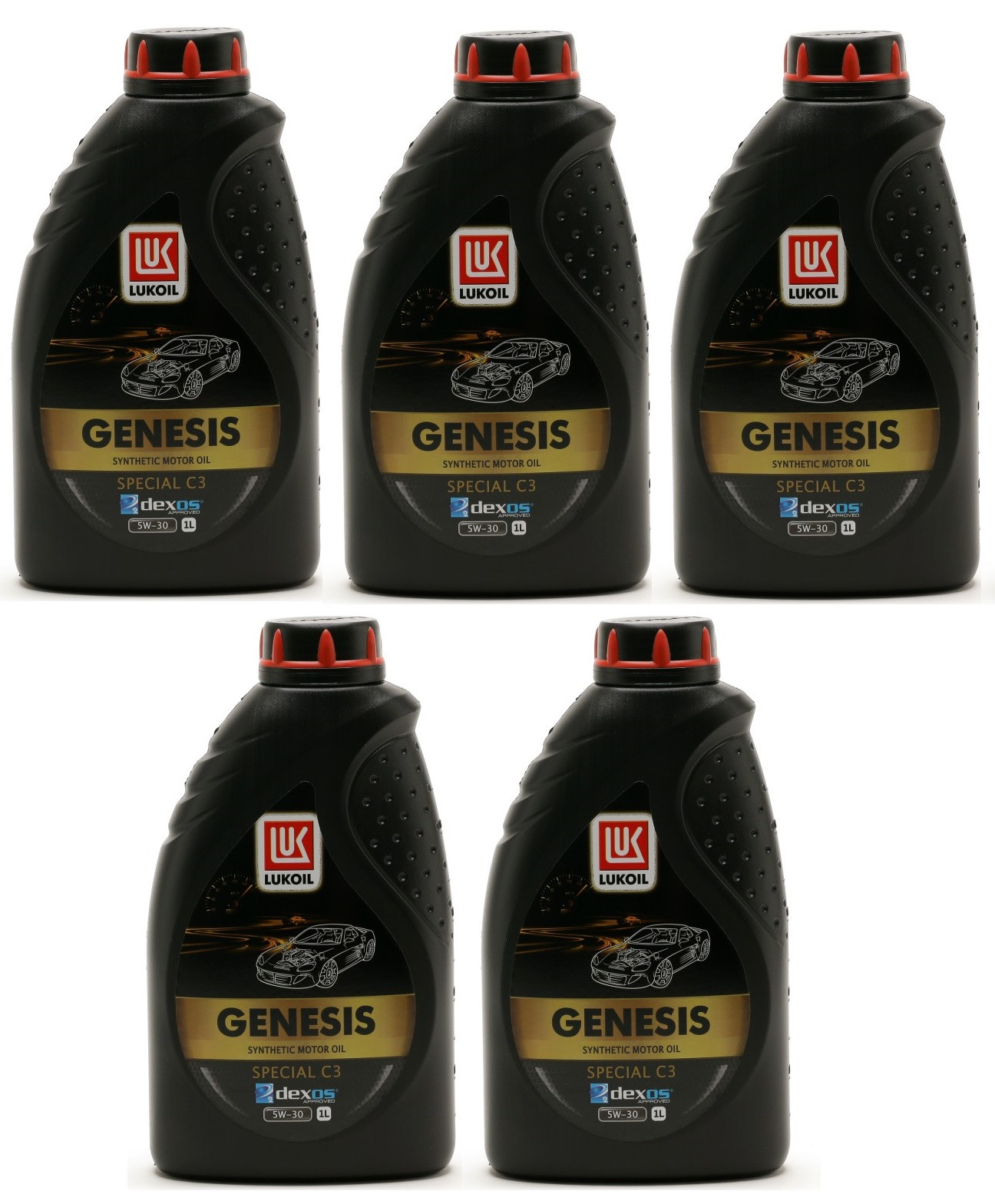 Lukoil Genesis special C3 5W-30 Motoröl 5x 1l = 5 Liter - SAE 5W-30 ...