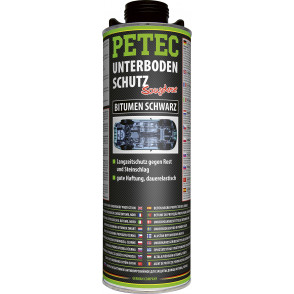 Petec Unterbodenschutz Bitumen Saugdose schwarz 1000ml