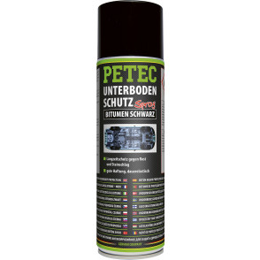 Petec 73150 Unterbodenschutz Bitumen Spray schwarz 500ml