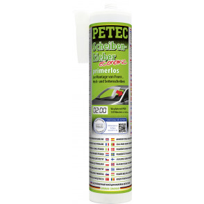 Petec 84290 Scheibenkleber economic, 290ml Kartusche (Primerlos)