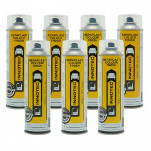 Innotec Repaplast Colour Finish Better Care Kunststofflack 500 ml, gloss black