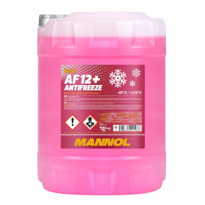 Mannol Kühlerfrostschutz Antifreeze AF12+ -40 longlife Fertigmischung 10l Kanister