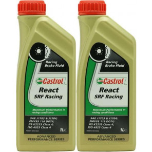 Castrol React SRF Racing Bremsflüssigkeit 2x 1l = 2 Liter