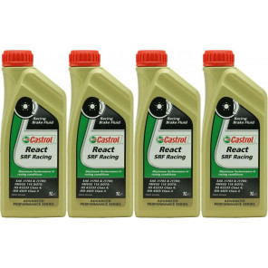 Castrol React SRF Racing Bremsflüssigkeit 4x 1l = 4 Liter