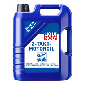 Liqui Moly 2-Takt-Motoroil selbstmischend teilsynthetisches Motorrad Motoröl 5l