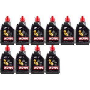 MOTUL ATF VI Automatikgetriebeöl ATF VI Rot 1 Liter 10x 1l = 10 Liter