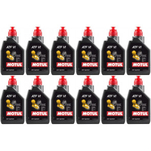 MOTUL ATF VI Automatikgetriebeöl ATF VI Rot 1 Liter 12x 1l = 12 Liter