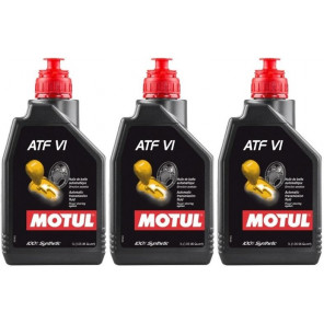 MOTUL ATF VI Automatikgetriebeöl ATF VI Rot 1 Liter 3x 1l = 3 Liter