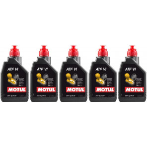 MOTUL ATF VI Automatikgetriebeöl ATF VI Rot 1 Liter 5x 1l = 5 Liter