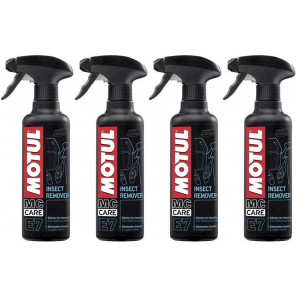 MOTUL E7 INSECT REMOVER INSEKTENENTFERNER 4x 400 Milliliter