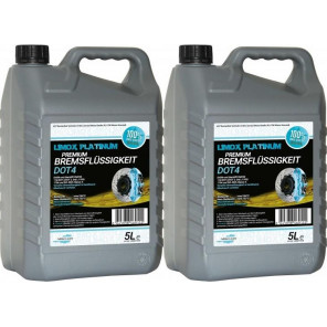 LIMOX Platinum Original DOT-4 Bremsflüssigkeit 2x 5 = 10 Liter