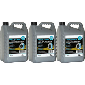 LIMOX Platinum Original DOT-4 Bremsflüssigkeit 3x 5 = 15 Liter