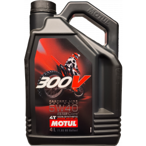 Motul 300V 4T Factory Line 5W-40 Off Road Motorrad Motoröl 4l
