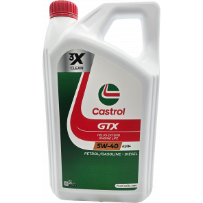 Castrol GTX 5W-40 A3/B4 Motoröl 5l Kanne