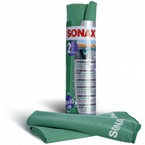 SONAX Microfaser Tücher PLUS Innen & Scheibe (2 St.)