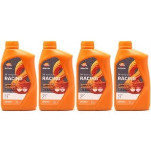 Repsol Motorrad Motoröl RACING OFF ROAD 2T 1 Liter 4x 1l = 4 Liter