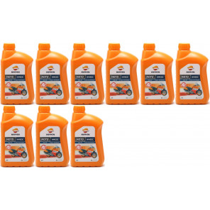 Repsol Motorrad Motoröl MOTO HMEOC 4T 10W30 1 Liter 9x 1l = 9 Liter