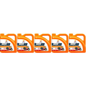 Repsol Motorrad Motoröl MOTO HMEOC 4T 10W30 5x 4l = 20 Liter