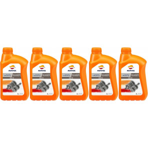 Repsol Motorrad Getriebeöl MOTO TRANSMISION 80W90 1 Liter 5x 1l = 5 Liter
