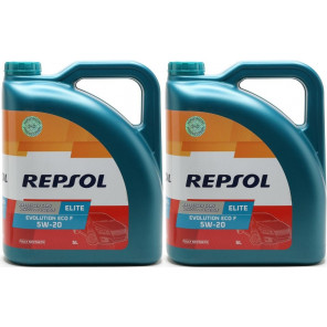 Repsol Motoröl ELITE EVOLUTION ECO F 5W20 2x 5 = 10 Liter