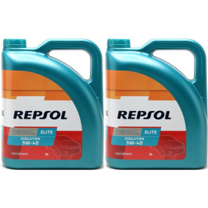Repsol Motoröl ELITE EVOLUTION 5W40 2x 5 = 10 Liter