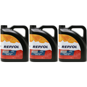 Repsol LKW/ NKW Motoröl DIESEL TURBO THPD MID SAPS 15W40 3x 5 = 15 Liter