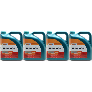 Repsol Gasmotorenöl AUTO GAS 5W30 4x 5 = 20 Liter