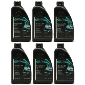 Original Mercedes Benz AMG High Performance MB 229.5 0W-40 Motoröl 6x 1l=6 Liter