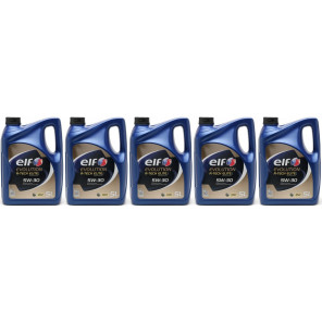 Elf Evolution R-Tech RN17 5W-30 Motoröl 5x 5 = 25 Liter