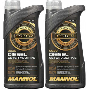 MANNOL 9930 Diesel Ester Additiv 2x 1l = 2 Liter