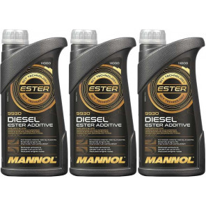 MANNOL 9930 Diesel Ester Additiv 3x 1l = 3 Liter