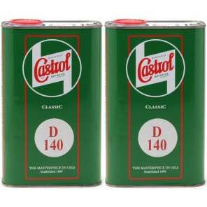 Castrol Classic D SAE 140 Monograde API GL 3 Getriebeöl 2x 1l = 2 Liter