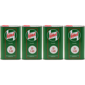 Castrol Classic D SAE 140 Monograde API GL 3 Getriebeöl 4x 1l = 4 Liter