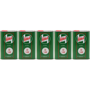 Castrol Classic D SAE 140 Monograde API GL 3 Getriebeöl 5x 1l = 5 Liter