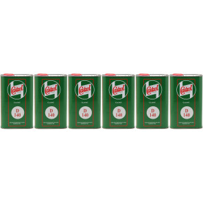 Castrol Classic D SAE 140 Monograde API GL 3 Getriebeöl 6x 1l = 6 Liter