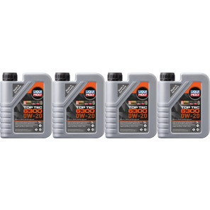 Liqui Moly 21210 Top Tec 6300 0W-20 4x 1l = 4 Liter