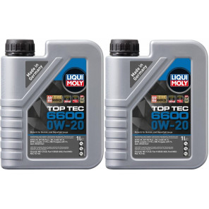 Liqui Moly 21440 Top Tec 6600 0W-20 2x 1l = 2 Liter