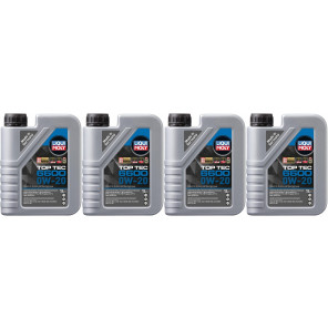 Liqui Moly 21440 Top Tec 6600 0W-20 4x 1l = 4 Liter