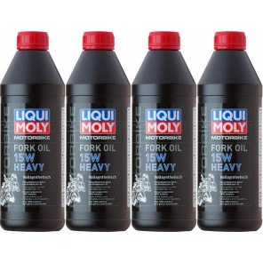 Liqui Moly 2717 Motorbike Fork Oil 15W heavy Gabelöl 4x 1l = 4 Liter